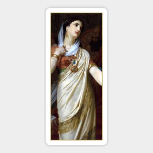 Queen Esther by Hugues Merle Sticker